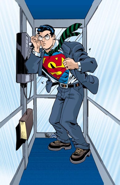 superman phone booth